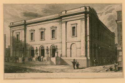 New Theatre Royal, Drury Lane, London; B Wyatt, arkitekt af English School