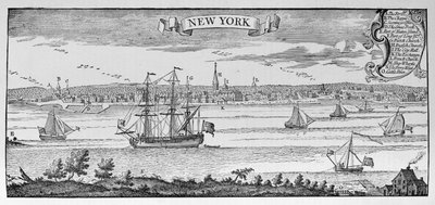 New York i 1732, illustration fra bind V af 