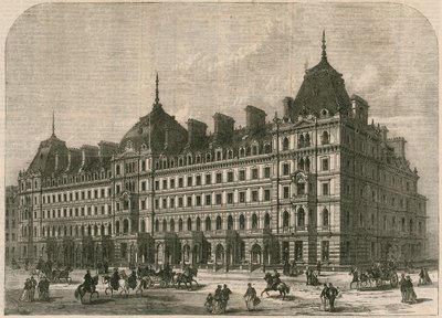 Nye bygninger i Grosvenor Place, London af English School