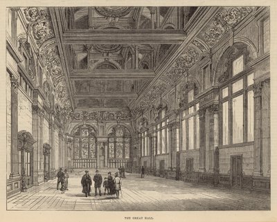 Nye bygninger i City of London School: The Great Hall af English School