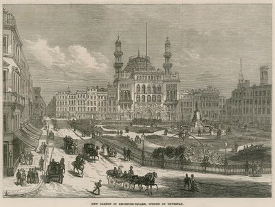 Ny have på Leicester Square, London, åbnede torsdag af English School