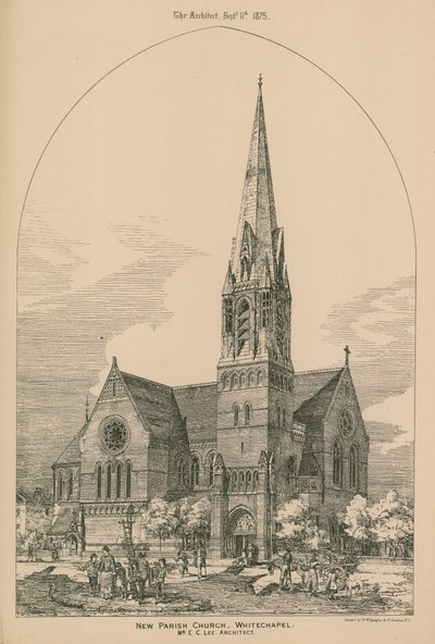Ny sognekirke, Whitechapel af English School