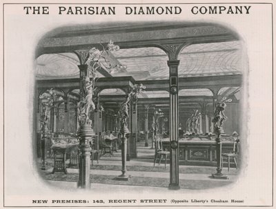 Nye lokaler hos The Parisian Diamond Company, 143 Regent Street, London af English School