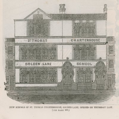 Nye skoler i St Thomas Charterhouse af English School
