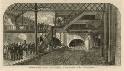 Nye værker på Metropolitan Railway af English School