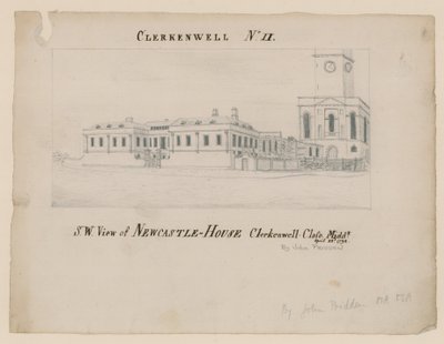 Newcastle House, Clerkenwell, London af English School