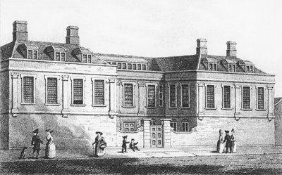 Newcastle House, um 1790 (Gravur) von English School