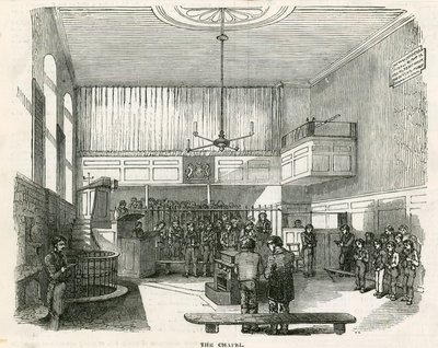 Newgate Kapel af English School