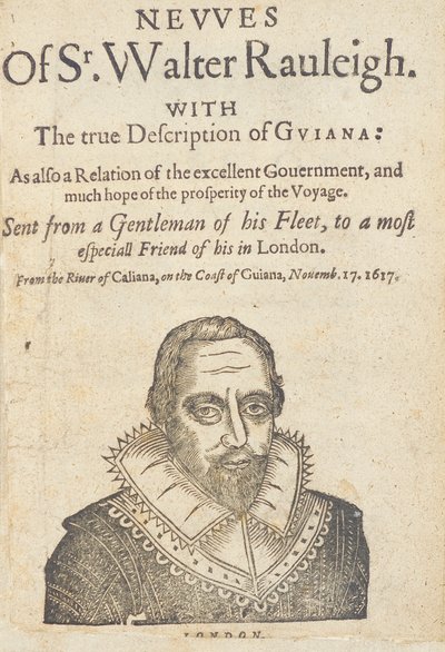 Nachrichten von Sir Walter Raleigh von English School