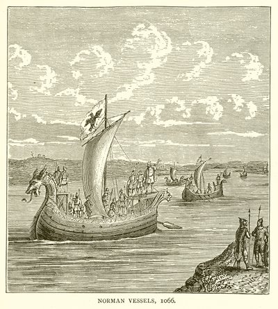 Norman Vessels, 1066 af English School