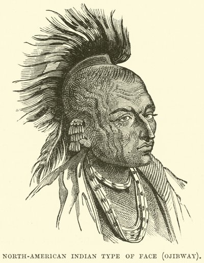 Nordamerikansk indisk ansigtstype, Ojibway af English School