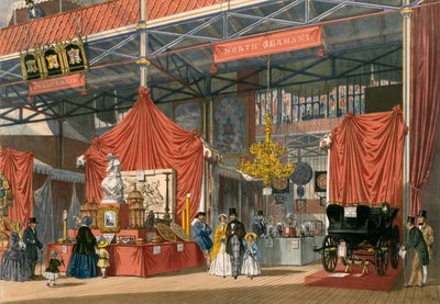 Nordtyskland, Den store udstilling i 1851 af English School