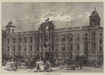 Northumberland House, Strand Front (gravering) af English School