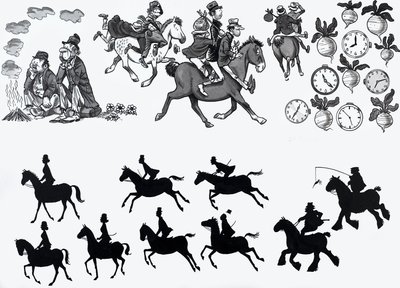 Børnerim illustration af English School