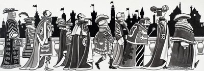 Børnerim illustration af English School