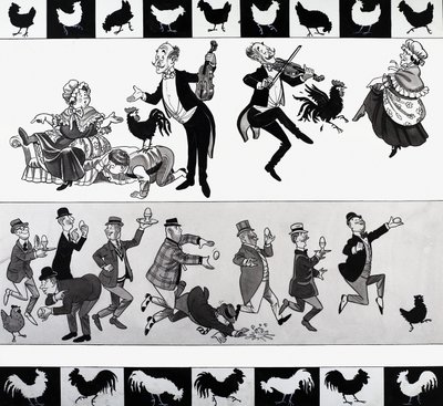 Børnerim illustration af English School