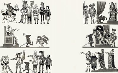 Børnerim illustration af English School