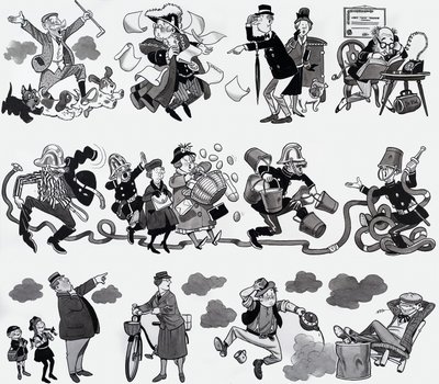 Børnerim illustration af English School