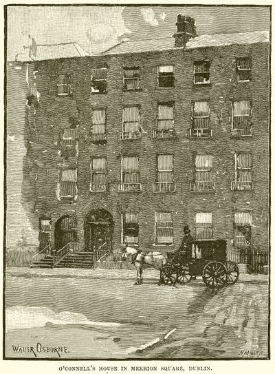 OConnells House på Merrion Square, Dublin af English School