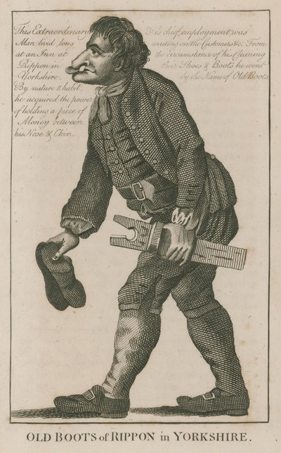 Old Boots of Rippon i Yorkshire af English School
