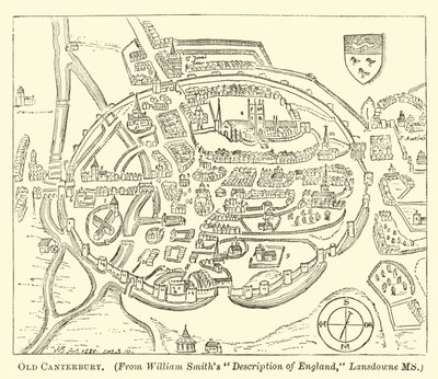 Gamle Canterbury af English School