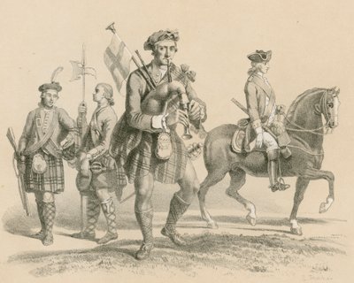 Old Highland Brigade og Livgarde af English School