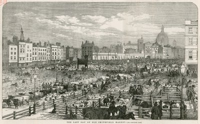 Old Smithfield Market af English School