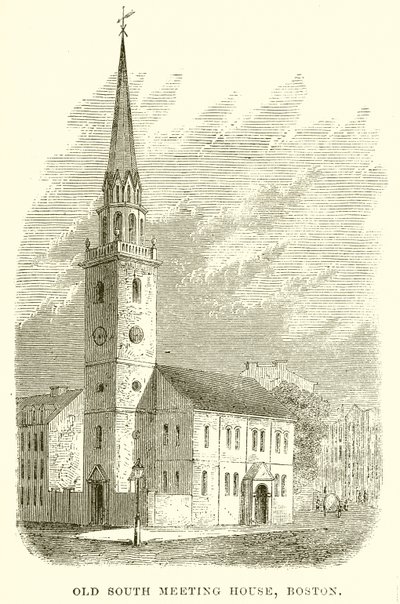 Old South Meeting House, Boston af English School
