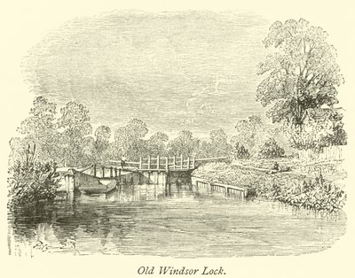 Old Windsor Lock  af English School