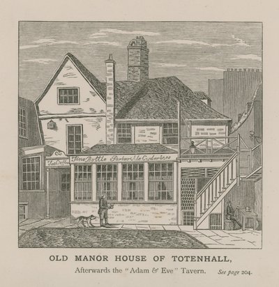 Altes Herrenhaus von Totenhall von English School