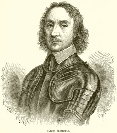 Oliver Cromwell af English School