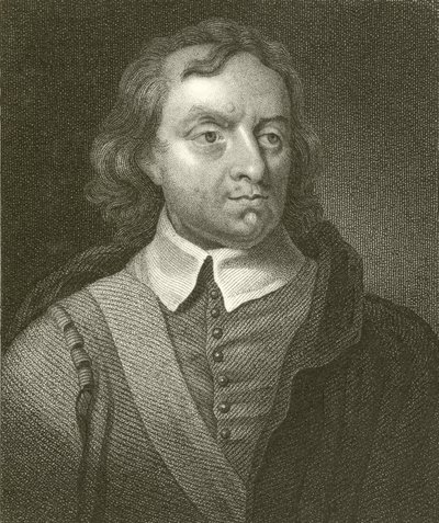 Oliver Cromwell af English School