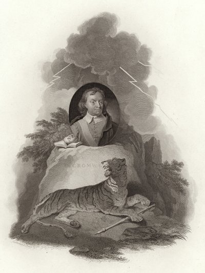 Oliver Cromwell af English School