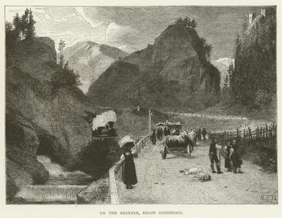 On the Brenner, below Gossensass  af English School