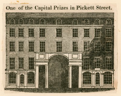 En af hovedpriserne i Pickett Street, Temple Bar, London af English School