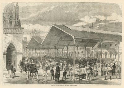 Åbning af Columbia Fish Market i Bethnal Green af English School