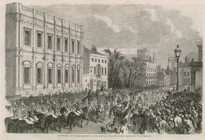 Åbning af Folketinget af English School