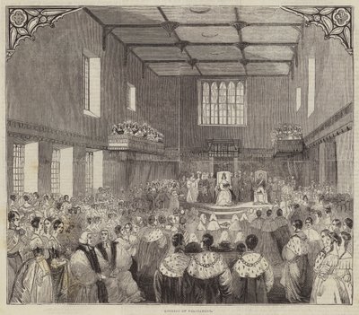 Åbning af Folketinget af English School