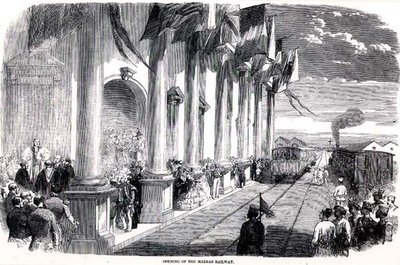 Åbning af Madras Railway af English School
