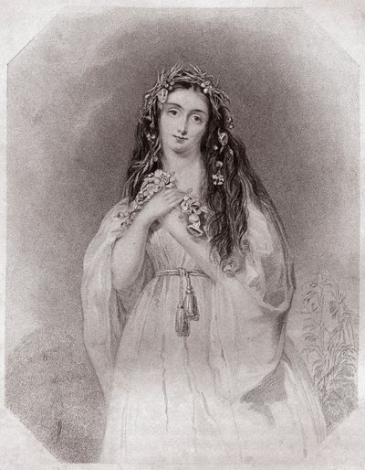 Ophelie (Ophelia) (Hamlet) i - "" Shakespeare Women