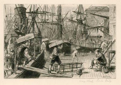 Orange Wharf, London Bridge af English School