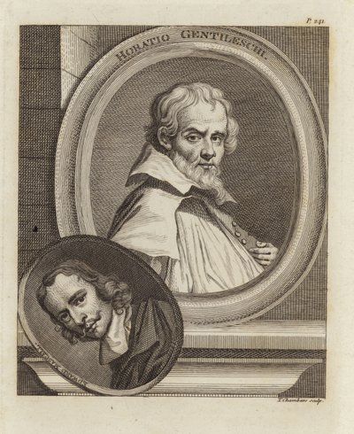 Orazio Lomi Gentileschi af English School
