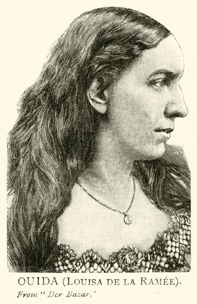 Ouida, Louisa de la Ramee (gravering) af English School