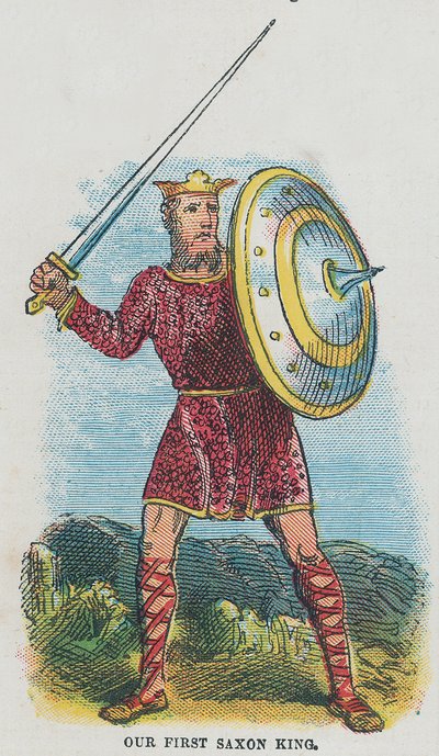 Vores første saksiske konge af English School