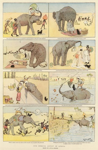 Vores særlige kunstner i Afrika af English School