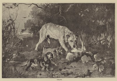 Outlaws (gravering) af English School