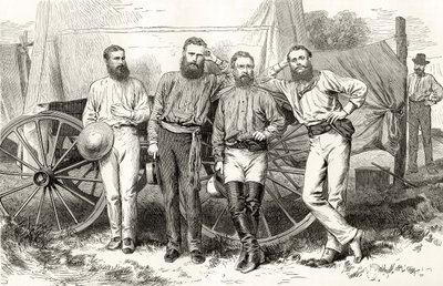 Overland Telegraph Party, ca. 1872, fra 