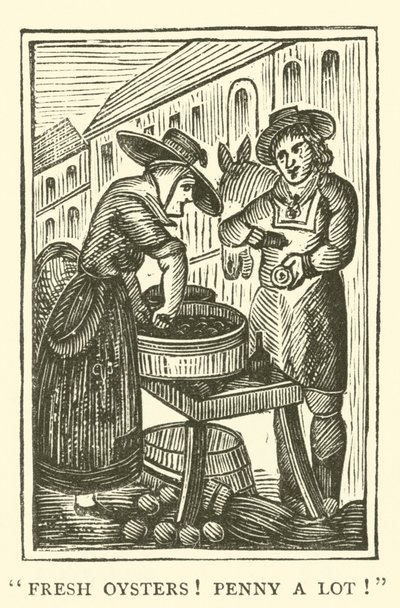 Austernverkäufer von English School