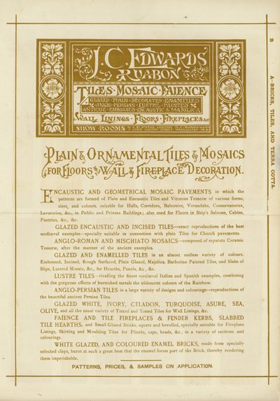 Side fra The Architects, Surveyors and Engineers Compendium 1892 af English School