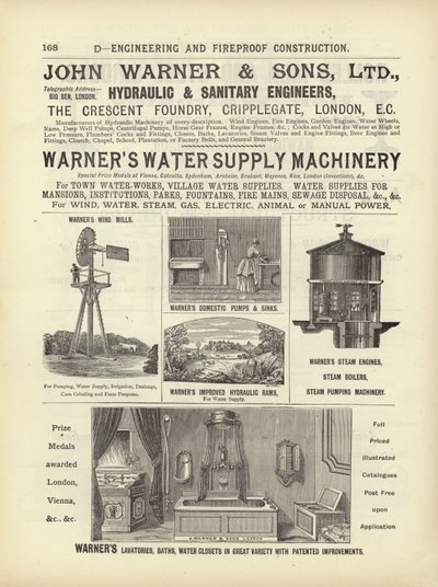 Side fra The Architects, Surveyors and Engineers Compendium 1892 af English School